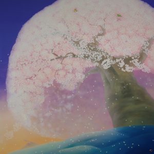 『桜』 2015年 S100号 (162×162cm)